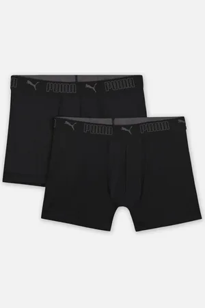 PUMA Puma Sport Microfiber Boxer 2P Black by