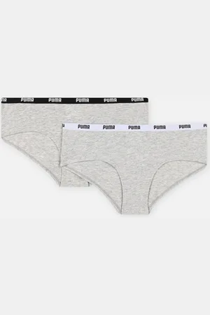 PUMA Puma Women Hipster 2P Pack Grey / Grey by