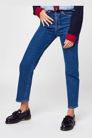 NA-KD Straight High Waist Jeans by