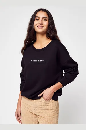 Moss Copenhagen Nelina Ima Q Patch Sweatshirt by