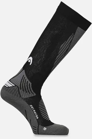 Head Unisex Ski Racer Kneehigh 1P Black / White by