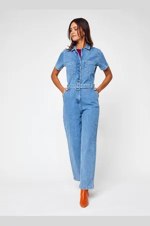 SELECTED Slfemine Sun Blue Denim Jumpsuit W by