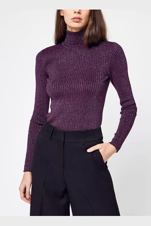 SELECTED Slflydia Ls Knit Rollneck Lurex B by