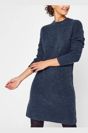 Pieces® PCELLEN LS O-NECK KNIT DRESS NOOS BC by