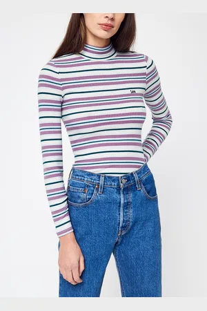 Lee Ribbed Ls High Neck by