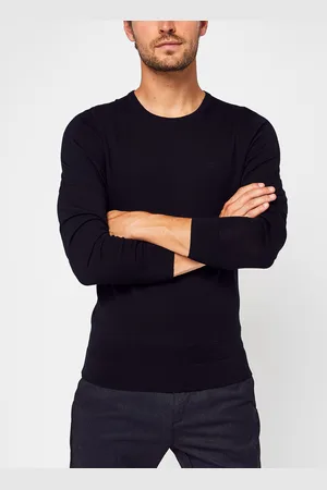 Calvin Klein Superior Wool Crew Neck Sweater by