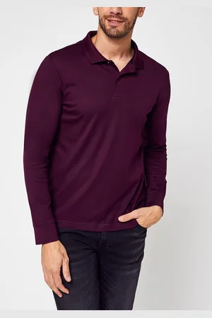 Calvin Klein Smooth Cotton Slim Ls Polo by