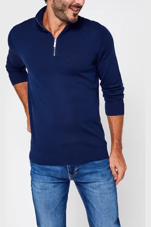 Calvin Klein Superior Wool Quarter Zip by