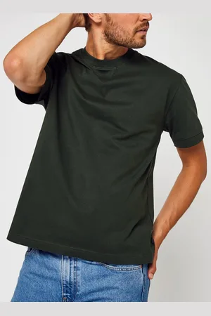 Marc O’ Polo T-shirt, short sleeve, rib neckline with triangle, rib sleeve hem by