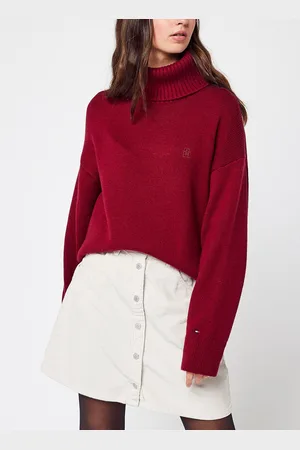 Tommy Hilfiger Wool Blend Roll-Nk Sweater by