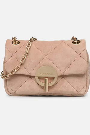 Vanessa Bruno Nano Moon En Suede Matelasse by
