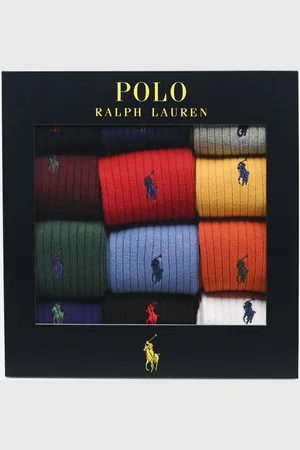 Ralph Lauren Holiday Gb 9-Crew Sock-Gift Box by