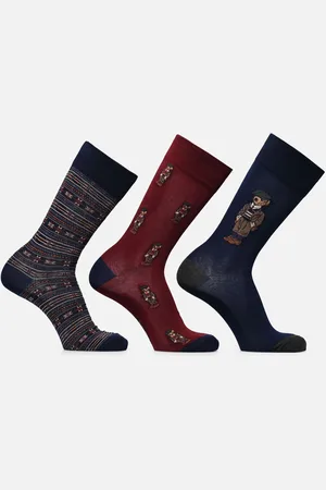 Ralph Lauren Holiday Gb 6-Crew Sock-Gift Box by