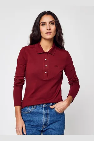 Lacoste Polo slim fit à manches long by