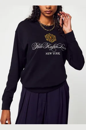 Ralph Lauren Plaza Crstpo-Long Sleeve-Sweatshirt by
