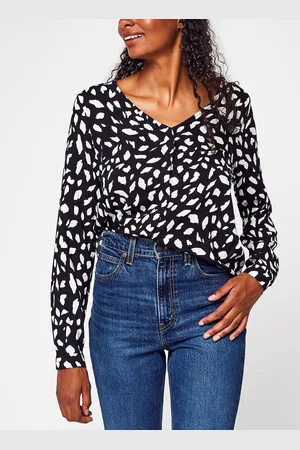 VILA VIPAYA V-NECK LS SHIRTSU - NOOS by