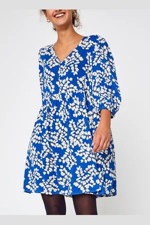 VILA VIAYANA V-NECK 3/4 DRESS/SU by