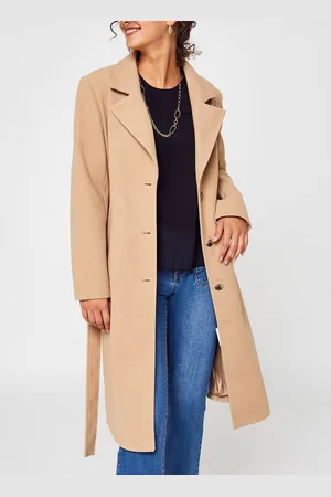 VILA VIPOKO LONG BELT COAT -NOOS by