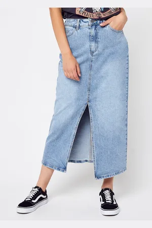 VILA VIPIA JU003 HW MIDI DENIM SKIRT by