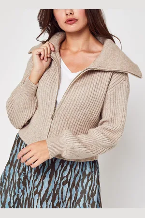VILA VIFIRRAH L/S ZIPPER KNIT CARDIGAN/SU by