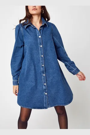 VILA VIPOLINA MALI L/S DENIM SHIRT DRESS by