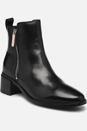 Tommy Hilfiger ZIP LEATHER MID HEEL by