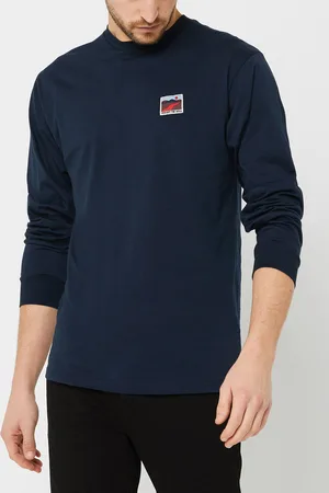Vans Outdoor Club Ls Tee Navy by
