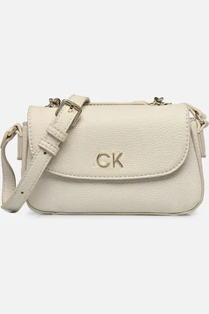Calvin Klein RE-LOCK CROSSBODY W/FLAP PBL by