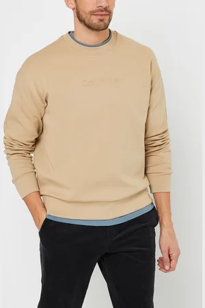 Calvin Klein Comfort Debossed Logo Crewneck by
