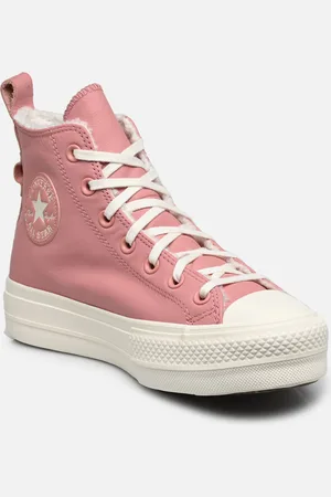 Converse Chuck Taylor All Star Lift Lined Leather Hi by