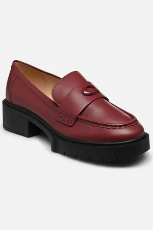 Coach Leah Leather Loafer Pump by