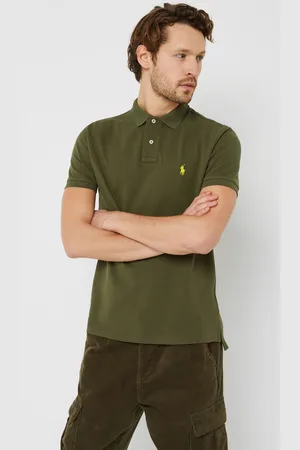 Ralph Lauren Polo coupe ajustée en piqué 710680784 by