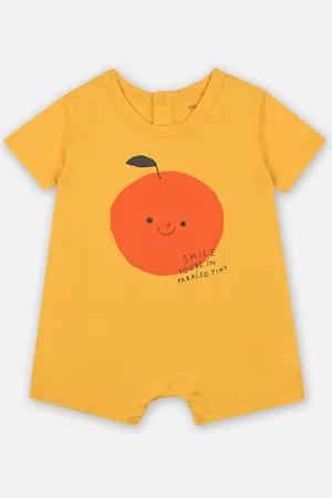 Tiny Cottons Tangerine One-Piece by