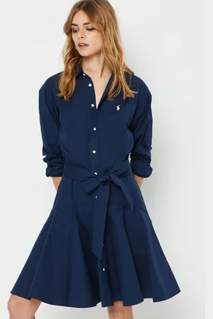 Ralph Lauren Ls Shn Dr-Long Sleeve-Day Dress by