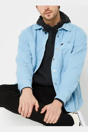 Lee Seasonal Overshirt Dreamy Blue-L67Ucv39 by