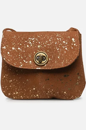Pieces® Totally Royal leather Party bag by