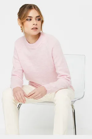 SELECTED Slflulu Ls Knit O-Neck B Noos by