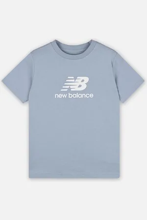 New Balance Essentials Stacked Logo Cotton Jersey Short Sleeve T-shirt by