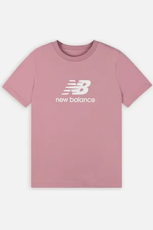 New Balance Essentials Stacked Logo Cotton Jersey Short Sleeve T-shirt by