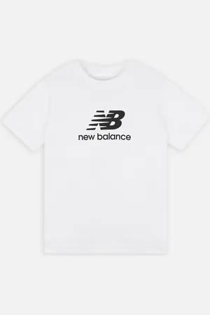 New Balance Essentials Stacked Logo Cotton Jersey Short Sleeve T-shirt by