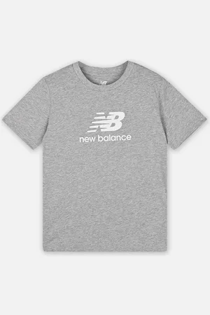 New Balance Essentials Stacked Logo Cotton Jersey Short Sleeve T-shirt by