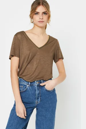 VILA VINOEL LUREX S/S TOP - NOOS by