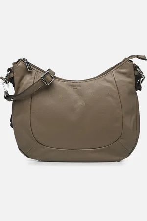Hexagona Besace - Cuir de vachette grainé by
