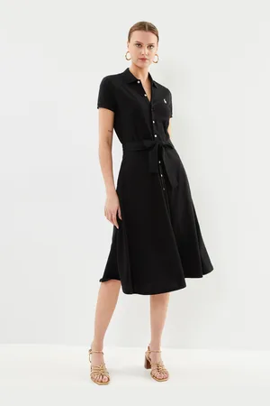 Ralph Lauren Btn Polo Drs-Short Sleeve-Day Dress by