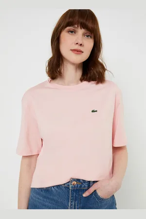 Lacoste T-shirt à col rond en coton W by