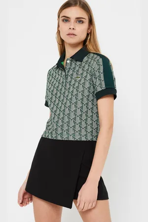 Lacoste Polo Classic Fit Avec Imprimé Monogramme Et Col Contrasté by