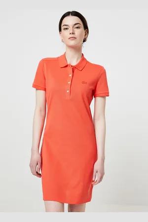 Lacoste Robe polo en piqué EF5473 by