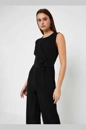 VILA Vigery S/L O-Neck Jumpsuit/Br/Dc by