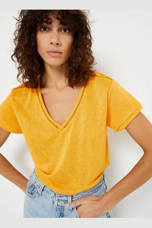 VILA Vinulan Detail S/S T-Shirt/C23 by