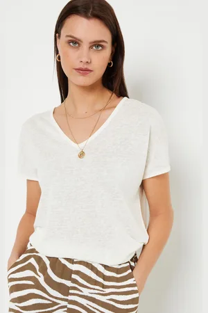 VILA Viamer V-Neck S/S Top by
